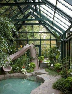 Untitled Indoor Swimming Pool, Tropical Pool, Dream Pools, Indoor Swimming, Earthship, Pool Design, House Goals, Dream Rooms, Dream House Decor