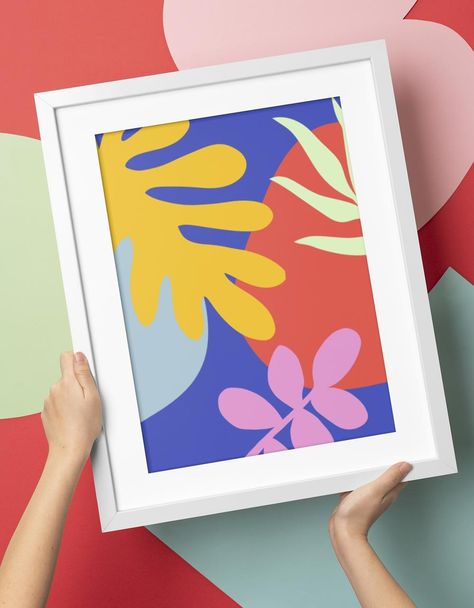 Photo frame mockup, hands decorating wall psd | premium image by rawpixel.com / Nantawat laohabutr Wall Art Mockup, Photo Frame Mockup, Wall Art Mockup Free, Canvas Mockup Wall Art, Art Frame Mockup, Mockup Frame Wall, Frame Mockup Free, Hanging Picture Frames, Abstract Line Art