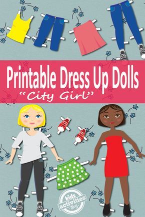 Dress Up Dolls Free Kids Printable - paper dolls! I love these updated versions of a childhood classic. Doll Printables, Teaching Clothes, Dolls Printable, Free Printable Paper Dolls, Dolls Diy, Sandwich Shop, Paper Doll Dress, Free Dress, Art Origami