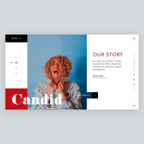 Our Story Web Design, Wireframe Web, Tabs Ui, About Us Page Design, Half Screen, Landing Page Ui Design, Landing Page Ui, About Us Page, Web Design Ideas