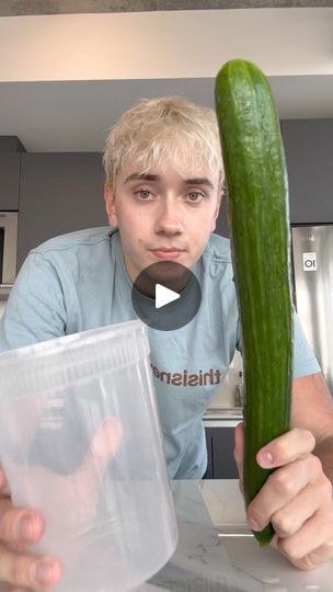 221K views · 7.6K reactions | Another new cucumber recipe alert🚨 | Logagm | Logagm · Original audio Vegetable Video, Carb Sides, Asian Stir Fry, Meat Free Recipes, Low Carb Sides, Cucumber Recipes, Shrimp Dishes, Cucumber Salad, Lunch Snacks