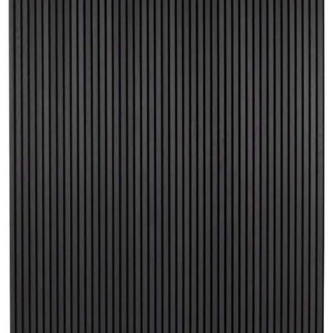 94 in. x 23.6 in x 0.8 in. Acoustic Vinyl Wall Cladding Siding Board in Black Color (Set of 20-piece) Mass Loaded Vinyl Wall, Wood Slats Black Wall, Diy Black Slat Wall, Black Wood Slat Wall, Black Wood Panel Wall, Slat Wall Black, Black Wall Wooden Slats, Black Fluted Panel, Black Slate Wall