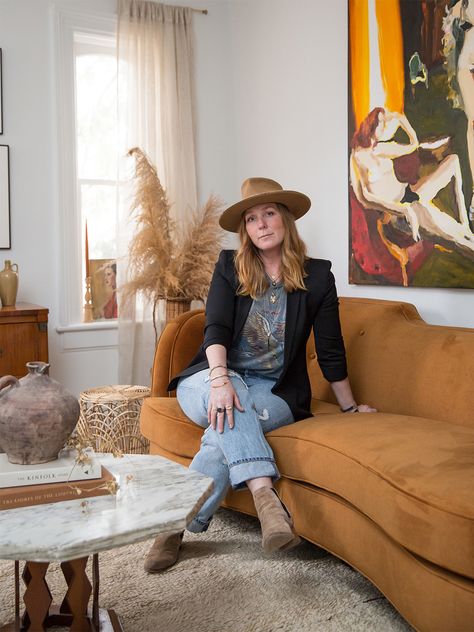 Christine Flynn Redecorated Her Prince Edward County Home from the Ground Up… Literally Semi Custom Cabinets, Cracked Wall, 1920s House, Renovation Budget, Prince Edward County, Leftover Paint, Beni Rugs, Bedroom Renovation, Pine Floors