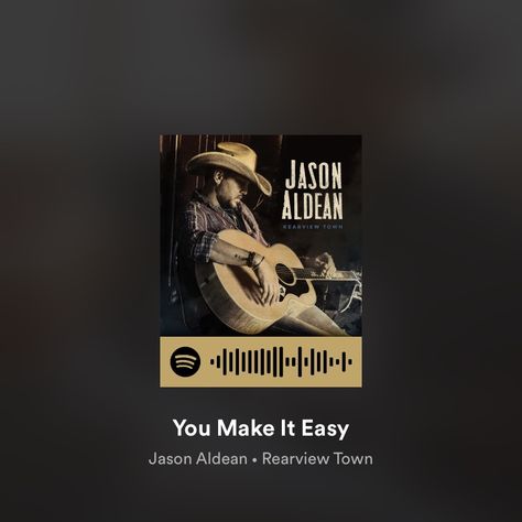 You Make It Easy Jason Aldean, Jason Aldean Lyrics, Jason Alden, Whiskey Lullaby, Country Lyrics Quotes, Easton Corbin, Song Covers, Brantley Gilbert, Country Lyrics