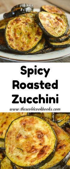 The gentle spice of this Spicy Roasted Zucchini makes it a perfect side dish for any meal, especially when you need a dish using easy ingredients. Zucchini Ravioli, Zucchini Recipes Baked, Roasted Zucchini, Roast Zucchini, Keto Side, Baked Zucchini, Zucchini Recipe, Keto Side Dishes, Veggie Side Dishes