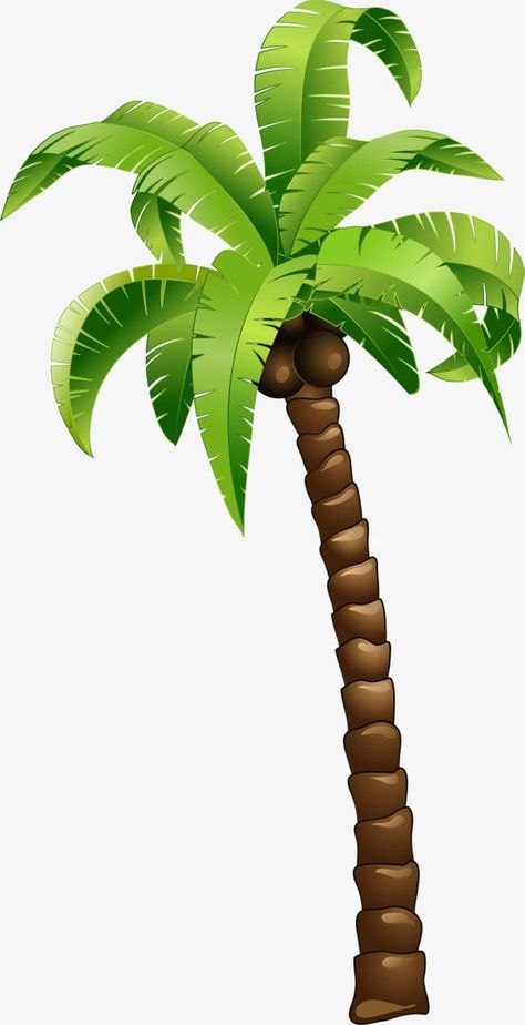 Coconut Tree Png, Coconut Clipart, Green Coconut, Cartoon Green, Cartoon Clipart, Cartoon Cartoon, Tree Png, Clipart Cartoon, Coconut Tree