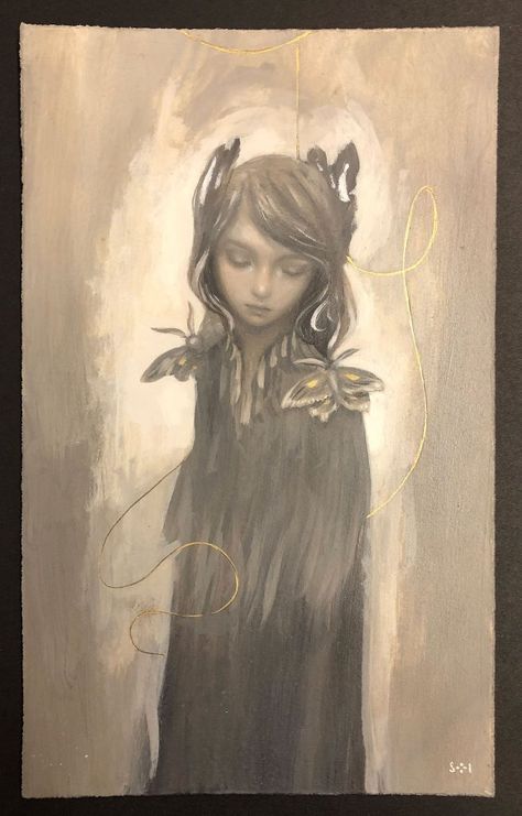 Amy Sol Art, Amy Sol, Faery Art, Juxtapoz Magazine, New Works, Culver City, Whimsical Art, Cute Illustration, Figure Painting