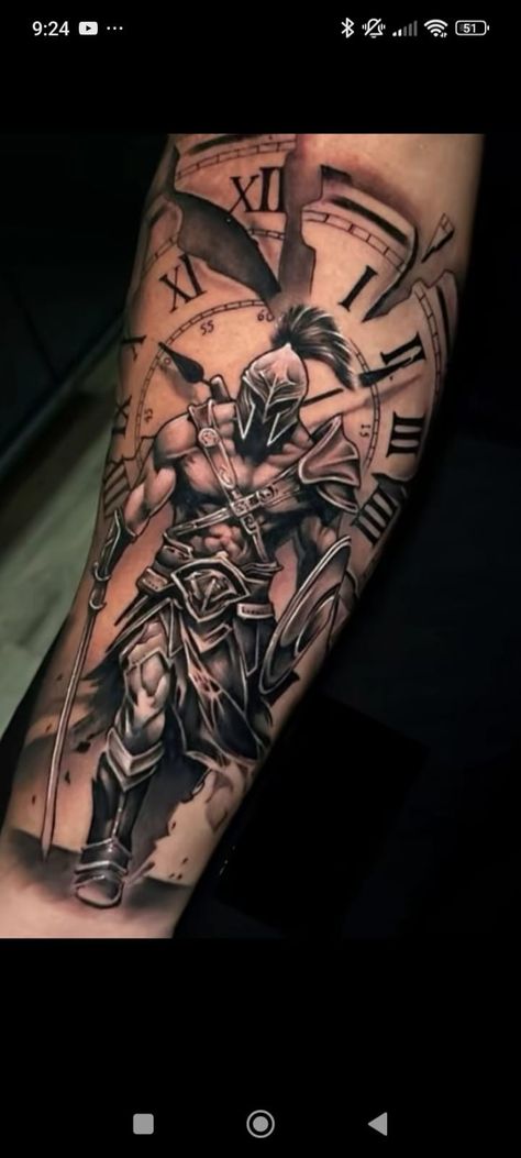 300 Spartans Tattoo Design, Armor Of God Tattoos For Guys, 300 Spartans Tattoo, Spartan Warrior Tattoo Design, Tattoos Cover Up, Spartan 300, Armor Of God Tattoo, Guardian Angel Tattoo Designs, Warrior Tattoo Sleeve