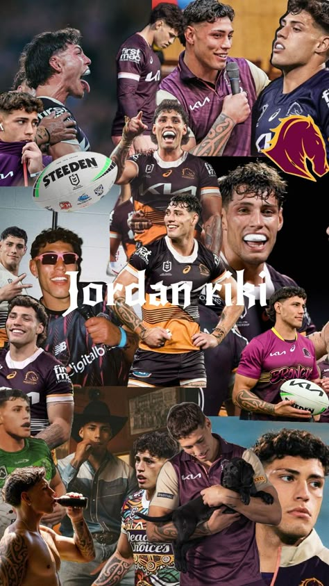 #jordanriki #Broncos Jordan Riki Wallpaper Aesthetic, Jordan Riki Wallpaper, Nrl Rugby League Wallpaper, Reese Walsh, Jordan Rikki, Nrl Rugby League, Broncos Nrl, Nrl Broncos, Jordan Riki