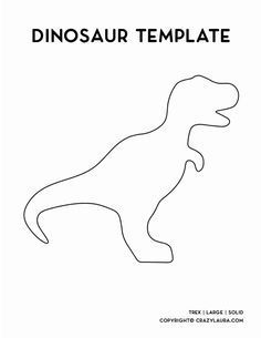 Unleash your child's creativity with this free, easy-to-print dinosaur template! Perfect for simple craft projects, just print and cut out for instant prehistoric fun.    .#CraftingIdeas #HandmadeCrafts Dinosaur Crafts For Infants, Dinosaur Silhouette Printable Free, Dinosaur Templates Free Printable, Craft Dinosaur, Simple Craft Projects, Dinosaur Outline, Dinosaur Template, Simple Outlines, Printable Stencil