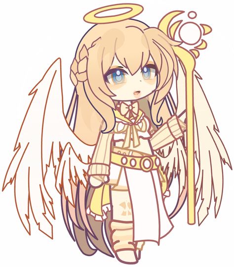 Facebook: Meo Crystal Gacha Angel Outfit, Gacha Angel, Gacha Hacks, Gacha Club Oc, Outfit Gacha, Gacha Nox, Life Code, Nice Designs, Angel Outfit