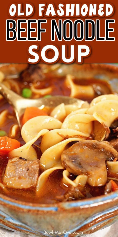 Pot Roast Noodle Soup, Vegetable Beef Soup With Egg Noodles, Beef And Noodle Soup Crock Pot, Instapot Beef Noodle Soup, Vegetable Beef Noodle Soup Recipes, Beef Vegetable Soup With Noodles, Vegetable Beef Noodle Soup Crockpot, Soups With Egg Noodles, Quick Beef Soup Recipes