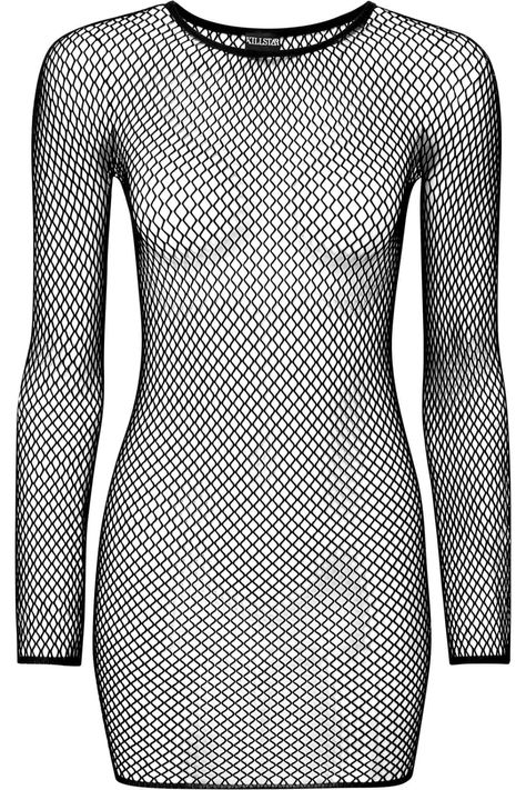 Killstar Dress, Latest Mens Wear, Black Wardrobe, Fishnet Dress, Get Back Up, Looks Black, Black On Black, Gothic Outfits, Edgy Outfits