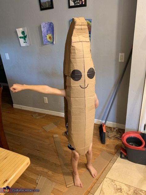 Peely Fortnite Costume Diy, Peely Fortnite Costume, Diy Fortnite Costume, Peely Fortnite, Fortnite Diy, Fortnite Cosplay, Banana Costume, Fnaf Costume, Video Game Costumes