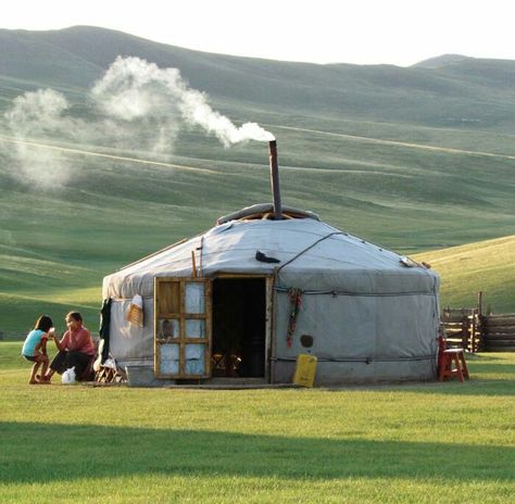 Mongolian Ger, Mongolian Yurt, Yurt Living, By Any Means Necessary, Vernacular Architecture, No Makeup, Yurt, Without Makeup, Central Asia