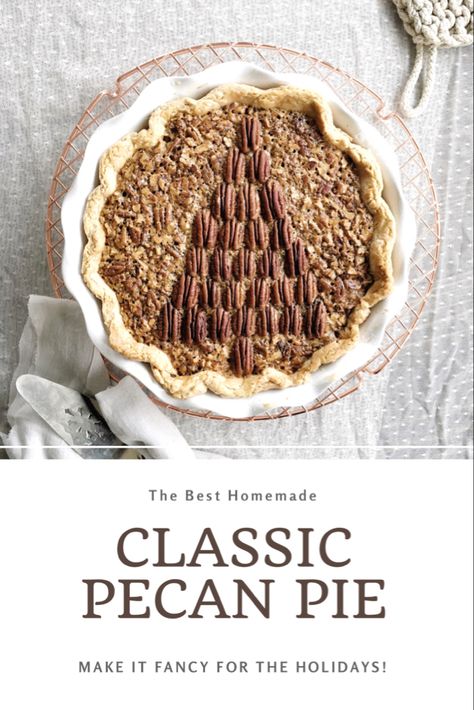 Fancy Pecan Pie, Pecan Pie Design, Pecan Pie Galette, Fancy Pie Crust Designs, Christmas Pie Crust Designs, Christmas Pie Crust, Recipe For Pecan Pie, Creative Pie Crust, Fancy Pie Crust