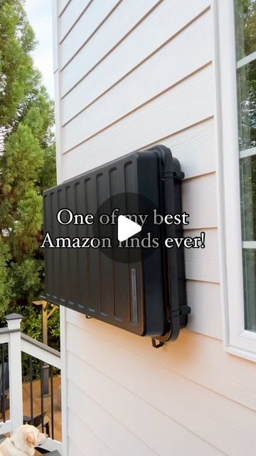 Outdoor Tv Box, Sugarberry Cottage, Amazon Kitchen Must Haves, Beautiful Saturday, Sitting Outside, Tv Covers, Outdoor Tv, Modern Backyard, Patio Makeover