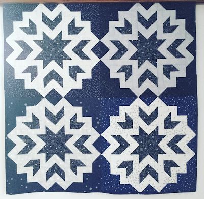 Snowflake Quilt Blocks Free Pattern, One Layer Cake, Quilted Jacket Pattern, Camille Roskelley, Dots Background, Snowflake Quilt, Christmas Quilt Blocks, Strip Piecing, Christmas Patchwork