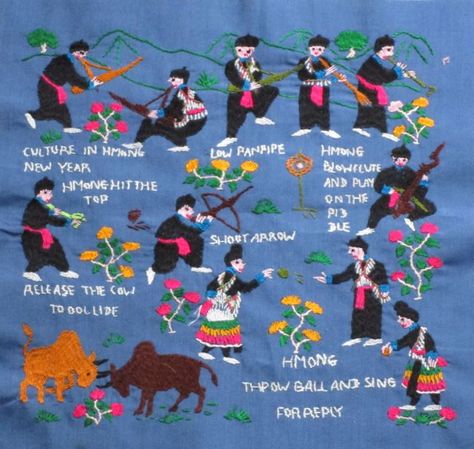 Hmong Aesthetics, Hmong New Year, Hmong Culture, Paj Ntaub, Hmong Clothes, Animal Embroidery, Cute Wallpapers, Art Ideas, Pattern