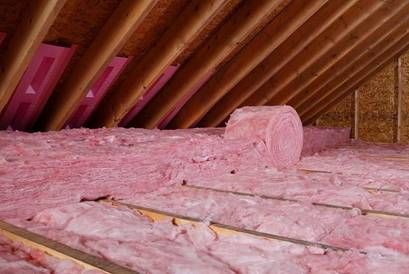 Installing Insulation, Attic Staircase, Loft Insulation, Attic Loft, Attic Insulation, Attic Flooring, Fiberglass Insulation, Small Attic, Home Insulation