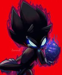 Dark Sonic Fan Art, Dark Super Sonic, Sonic Reference, Dark Sonic, Funny Sonic, Black Anime Guy, Sonic Mania, Super Sonic, Dark Artwork