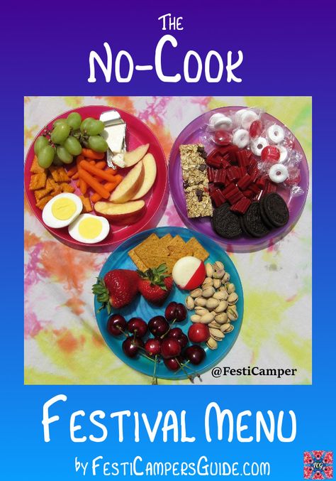 The No-cook Festival Menu – The Festi-Camper's Guide Camping Food Pie Iron, Couple Festival Outfits, Gourmet Camping Food, Healthy Camping Snacks, Music Festival Food, Camp Plans, Build A Campfire, Best Camping Food, Boots And Hearts