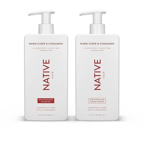 Amazon.com : Native Shampoo and Conditioner Set | Sulfate Free, Paraben Free, Dye Free, with Naturally Derived Clean Ingredients| 16.5 oz (Coconut & Vanilla, Moisturizing), 2, 1.3 ounces : Beauty & Personal Care Native Shampoo And Conditioner, Native Shampoo, Shampoo And Conditioner Set, Moisturizing Shampoo, Dye Free, Clean Ingredients, Sulfate Free, Free Hair, Paraben Free