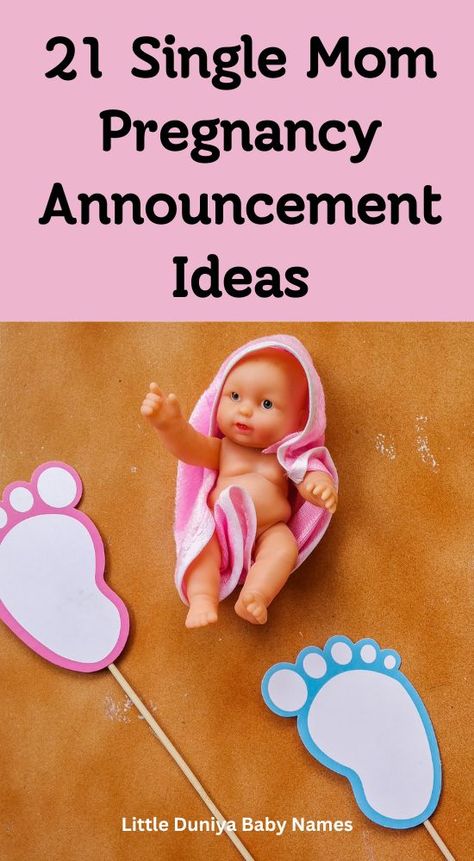 21 Cute Ways For Single Mom To Announce Pregnancy | 21 Single Mom Pregnancy Announcement Ideas Gender Reveal For Single Mom, Single Mom Pregnancy Quotes, Gender Reveal Single Mom, Single Mother By Choice Announcement, Baby Announcement Single Mom, Single Mom Gender Reveal, Single Mom By Choice Announcement, Single Pregnancy Announcement, Single Mom Baby Announcement