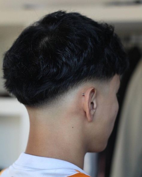 Taper Fade Long Hair, Boys Fade Haircut, Taper Fade Short Hair, Fade Haircut Curly Hair, Mid Fade Haircut, Best Fade Haircuts, Haircut Selfie, Photo Hijab, Drop Fade Haircut