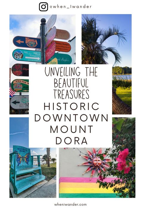 Explore the hidden gems and historic treasures of downtown Mount Dora! Wander through charming cobblestone streets, discover unique boutiques, and marvel at the architectural wonders. Indulge in exceptional dining experiences and embark on scenic lakeside adventures. Unveil the beauty of Mount Dora and get inspired by its timeless charm. Mount Dora | Mount Dora Florida | mount dora florida things to do 
#MountDora #HistoricTown #HiddenGems #TravelInspiration Travel To Florida, Mount Dora Florida, Places To Visit In Florida, Florida Travel Guide, Mount Dora, Things To Do In Florida, Travel Florida, Greece Travel Guide, Us Travel Destinations