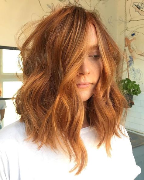 Brittany Snow Hair Red, Long Asymmetrical Bob, Κούρεμα Bob, Asymmetrical Bob Haircuts, Ghd Hair, Ginger Hair Color, Strawberry Blonde Hair, Auburn Hair, Hair Inspo Color