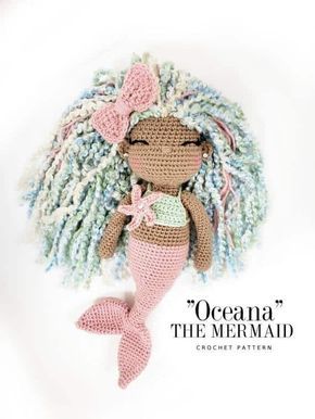 Mermaid Crochet Pattern, Mermaid Crochet, Magic Ring Crochet, Easy Patterns, Baby Doll Pattern, Crochet Mermaid, Crochet Dolls Free Patterns, Mermaid Pattern, Mermaid Dolls