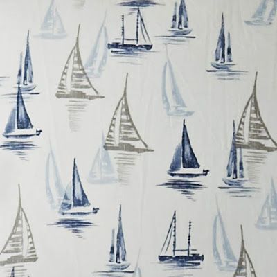 print & pattern: SS2017 PREVIEW - sainsbury's shore January Art, Nautical Prints, Blue Drawings, Conversational Prints, Sailboat Print, Nautical Pattern, Textile Prints Design, Design Wallpaper, Island Style