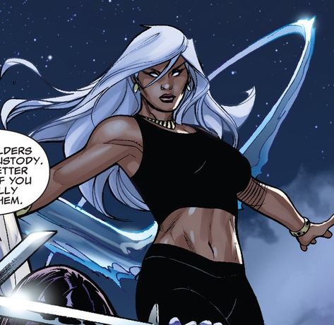 Storm Aesthetic Xmen, Storm Xmen Aesthetic, Storm Xmen Comic, Storm Icon, Black Panther Images, Storm Comic, Storm Xmen, Comic Book Women, X Men Storm