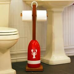 Freestanding Toilet Paper Holder, Ogunquit Maine, Lobster Buoys, Maine Gifts, Nautical Theme, Paper Holder, Fun Things, Future House, Toilet Paper Holder