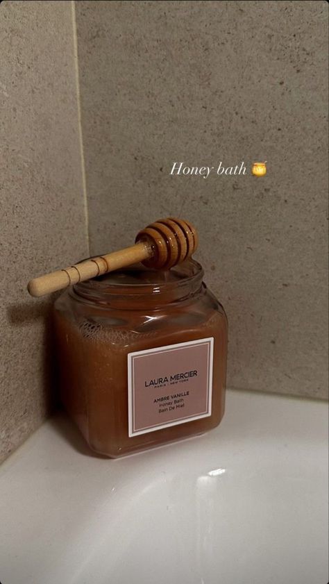 Honey Bath, Brown Acrylic, Body Hygiene, Pretty Skin Care, Body Scrubs, Body Care Routine, روتين العناية بالبشرة, Body Skin Care Routine, Christmas Vacation