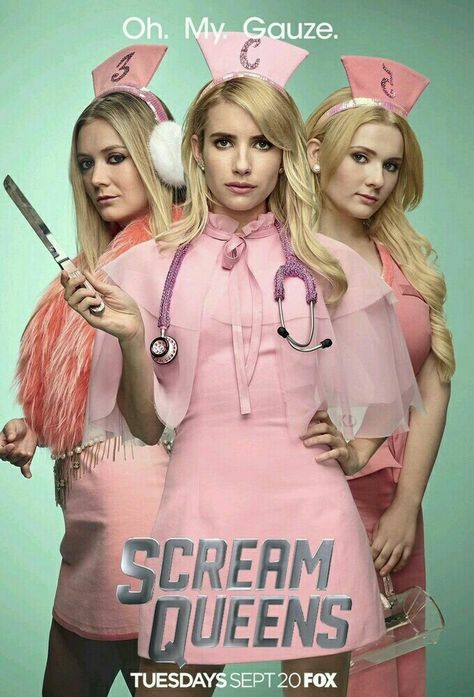 ♡ Pinterest: lil' moonlight  ♡ ♡@HeyItsCatrina♡ xo Scream Queens Costume, Scream Queens 2, Scream Queens Season 2, Scream Queens Fashion, Chanel Oberlin, Billie Lourd, Queen Poster, Queen Aesthetic, Queen Outfit