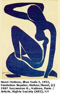 Henri Matisse - Blue Nude I by artimageslibrary, via Flickr Maurice De Vlaminck, Matisse Paintings, Istoria Artei, Picasso Paintings, Marc Chagall, Matisse Art, Paul Gauguin, Henri Matisse, Abstract Artists