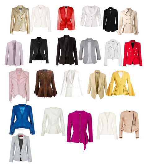 "Inverted triangle jackets" by lenamis on Polyvore featuring Balmain, Reiss, Boutique Moschino, Rebecca Minkoff, Alexandre Vauthier, Miss Selfridge, Calvin Klein Jeans, Forever Unique, Givenchy and LE3NO Inverted Triangle Athletic Wear, Reverted Triangle Outfits, Jackets For Inverted Triangle Body Types, Inverted Triangle Outerwear, The Concept Wardrobe Inverted Triangle, Inverted Triangle Body Shape, Triangle Body Shape, Inverted Triangle, Alexandre Vauthier