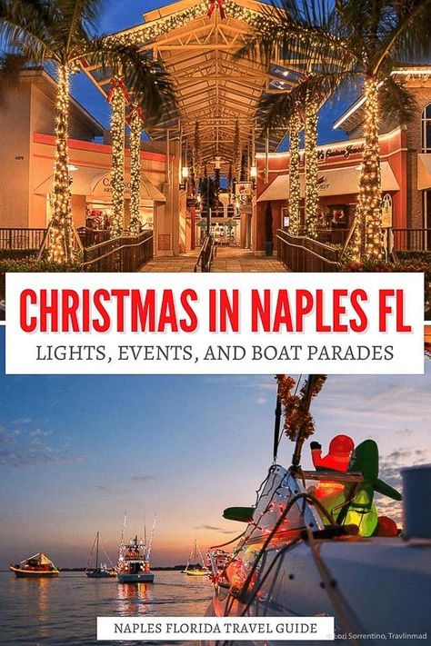 Christmas in Naples and Marco Island (2024): Festive Events for Your Tropical Holiday in Florida Marco Island Florida, Florida Holiday, Florida Travel Guide, Boat Parade, Florida Christmas, Tropical Holiday, Marco Island, Naples Fl, Naples Florida