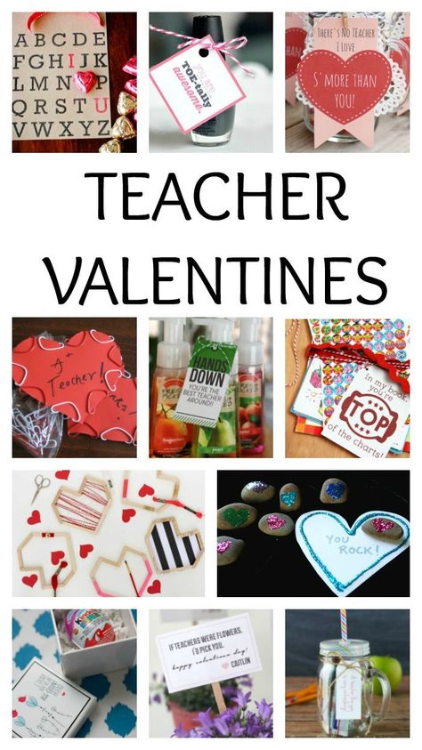 20 sweet and easy teacher valentines #valentinesday #valentine #hearts #love #gifts #kids #crafts #DIY #teachers Homemade Valentines Gift, Gift Ideas For Teachers, Teacher Valentines, Ideas For Teachers, Valentines Gift Bags, Teacher Valentine Gifts, Valentine's Day Gift Ideas, Teachers Diy, Homemade Valentines