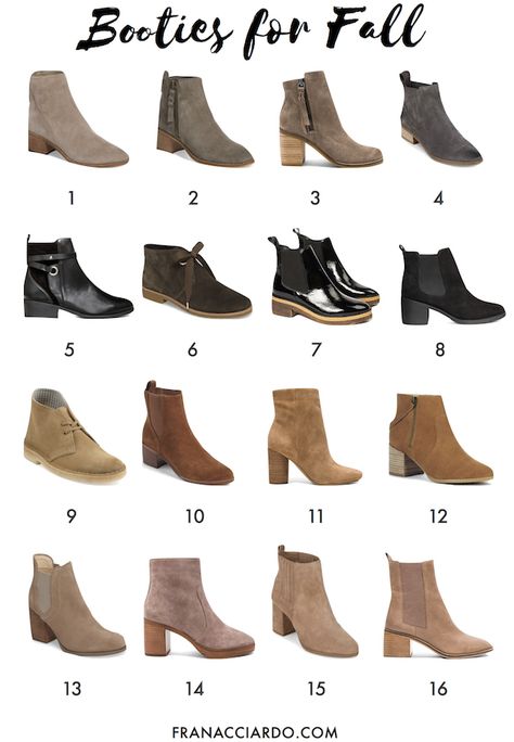 Booties for Every Budget Dressy Casual Boots, Trendy Fall Booties, Boots For The Office, Trendy Fall Shoes For Women, Dressy Winter Shoes, Women Fall Shoes, Womens Boots For Fall, Fall Booties Ankle Boots, Fall Boots Women