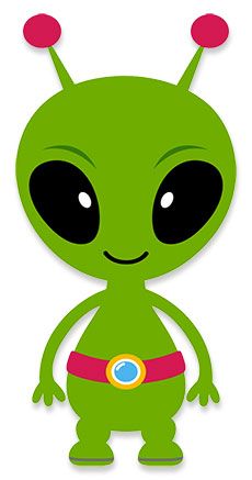 Printable Alien Template, Alien Door Decoration, Alien Clip Art, Alien Classroom Door, Alien Clipart, Christmas Wreath Clipart, Plastic Bottle Crafts Diy, Space Crafts For Kids, Alien Crafts