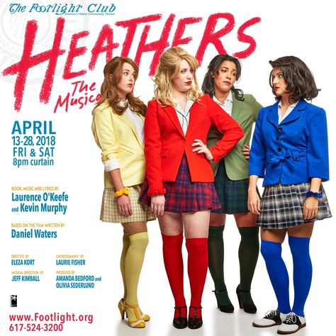 Trouble brewing @footlightclub tonight!  Heathers, The Musical. Cara Guappone Christianna Moestve Michaela Monica and Tristan Sepersky about to throw down! Musical Hair, Heathers The Musical, Powerpuff Girl, Simone Biles, Aesthetic Gif, Musical Movies, Mean Girls, Blue Aesthetic, Movie Quotes