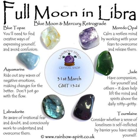 3/31/18 Libra Stone, Crystal Combinations, Moon In Libra, Full Moon In Libra, Magical Stones, Zodiac Stones, Spiritual Crystals, Gemstone Meanings, Crystal Therapy