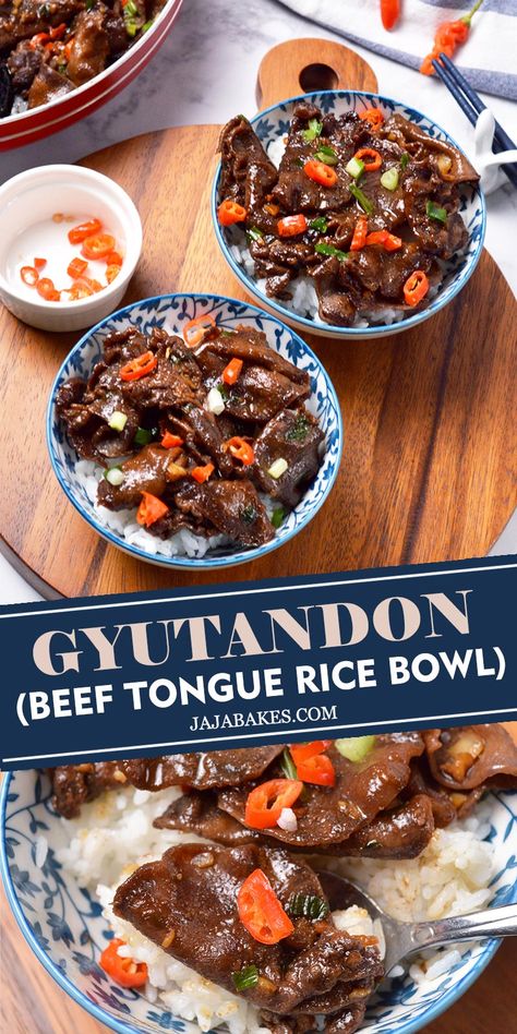 Beef Tongue Recipes, Tongue Recipes, Organ Recipes, Food Stall Ideas, Organ Grinder, Bunny Chow, Fancy Foods, Japanese Beef, Beef Tongue