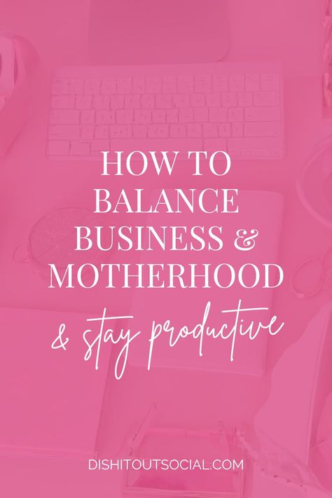 Feeling the stress of trying to balance motherhood and business? You'll find actionable mompreneur tips that will help balance your work-from-home routine and motherhood. Perfect for stressed-out moms navigating the entrepreneurial journey. Discover how to navigate this mom work-life balance with grace! Mompreneur Aesthetic, Working Mom Aesthetic, Running Mom, Social Media Posting Schedule, Mom Entrepreneur, Embrace The Chaos, Single Moms, Social Media Schedule, New Normal