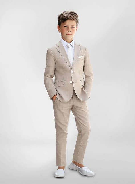 Discover finely crafted Custom Suits and Boys Linen Suits. Perfect for young men and kids. Check our size chart to find the ideal fit and explore our collection today. Explore our young men's suits. Ring Bearer Outfit Grey, Kids Wedding Outfits Boys, Young Mens Suits, I Trust You Lord, Boys Wedding Outfit, Grad Outfit Ideas, Outfit For Wedding, Boys Formal Wear