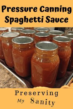 Pressure Canning Spaghetti Sauce Recipes, Pressure Canning Marinara Sauce, Pressure Can Spaghetti Sauce, Pressure Canning Tomato Sauce, Eggplant Spaghetti Sauce, Pressure Canning Spaghetti Sauce, Canned Spaghetti Sauce Recipe, Canning Spaghetti Sauce, Spegetti Sauce