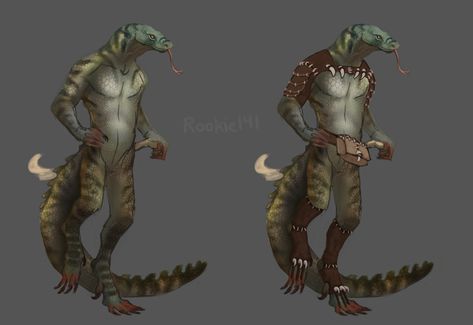 DnD character for a short campaign run by @taikgwendo <3 a youngish lizardfolk named Visek   took obvious inspiration from komodo dragons and crocodiles dnd lizardfolk character oc art dungeons and dragons anthro anthropomorph mlemming a lot Lizardfolk Dnd, Dnd Lizardfolk, Character Oc Art, Lizard Folk, Komodo Dragons, Komodo Dragon, Fiction Idea, Oc Art, D&d Dungeons And Dragons